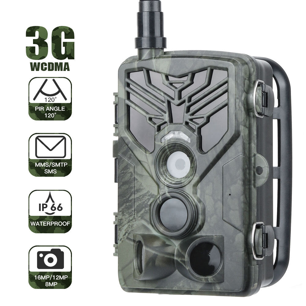 3G MMS SMS Email 20MP HD 1080P 0.3s Trigger 120 Range IR Night Version Wildlife Trail Hunting Camera Trap Camera Image 2
