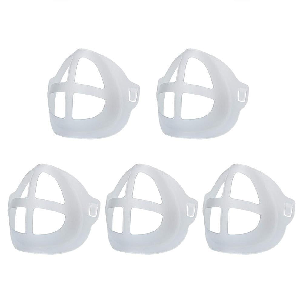 3D Breathable Valve Mouth Mask Support5 pcs Image 4