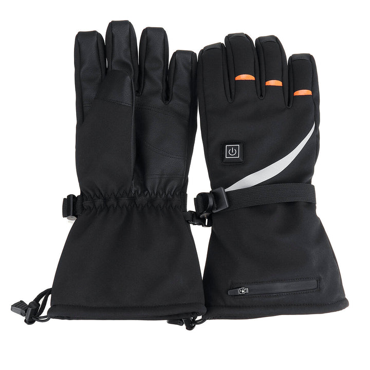 40-60 100-140 Electric Heated Gloves Touch Screen Heating Gloves Warmer Winter Outdoor Thermal Image 6