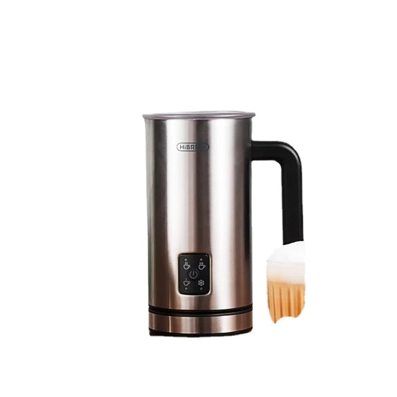 4 in 1 Milk Frother Frothing Foamer Fully automatic Milk Warmer Cold/Hot Latte Cappuccino Chocolate Protein powder Image 1