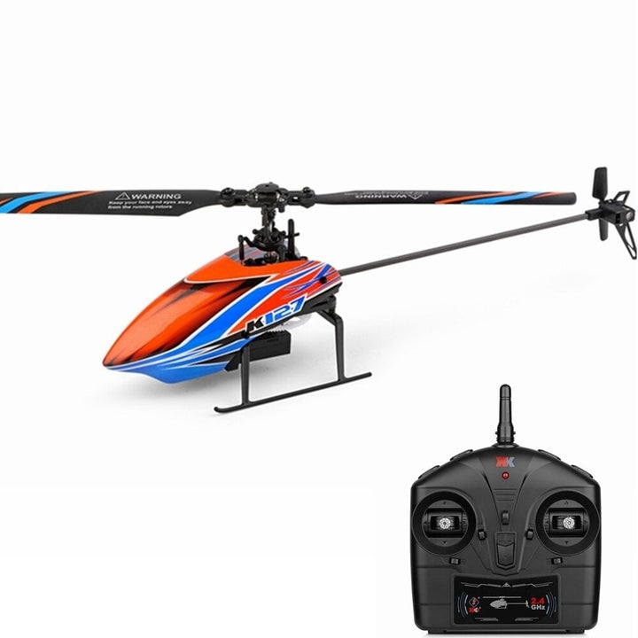 4CH 6-Axis Gyro Altitude Hold Flybarless RC Helicopter RTF Image 1