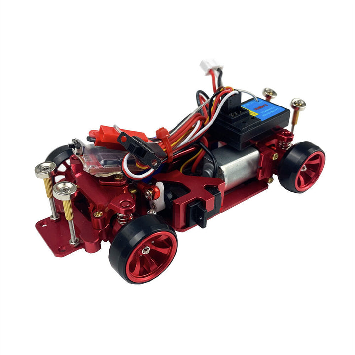 4WD Mini Drift Speed Car Electric Model RC Racing Car ESC Brushed Version RTR Metal Frame Assembled Image 6