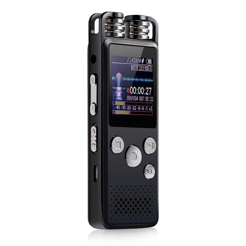 4GB/8GB/16GB/32GB Long Battery With microphone Recording Audio Voice Activated Digital Recorder for Meeting Image 2