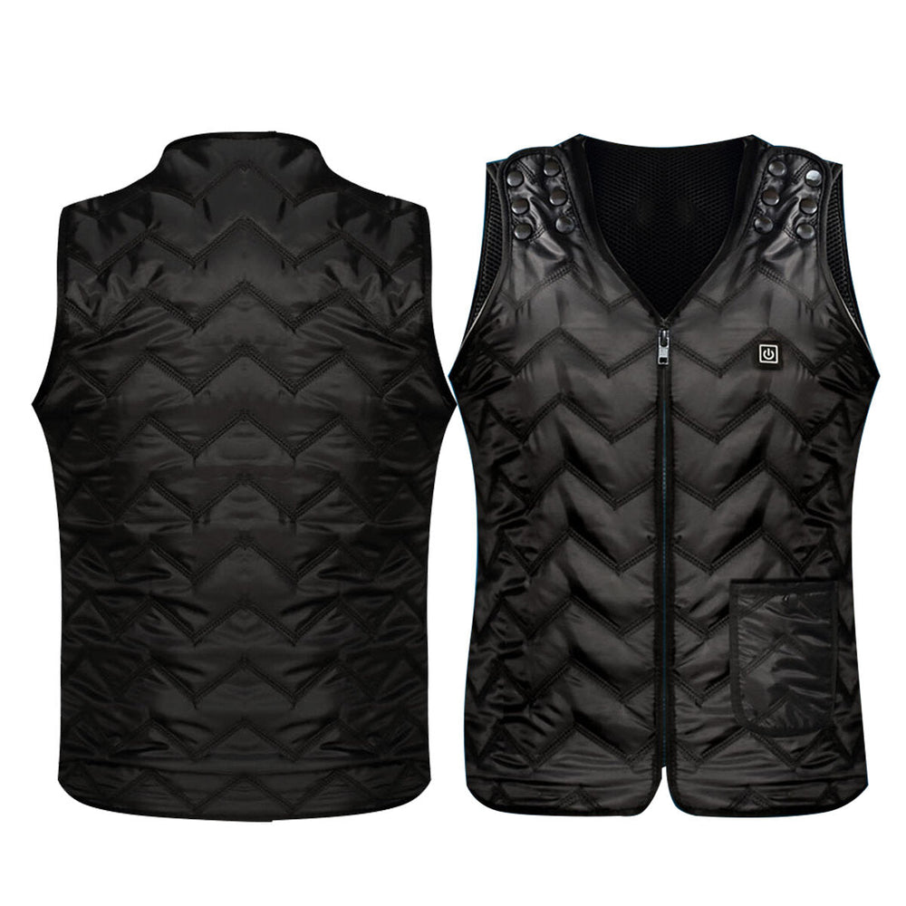5-Heating Intelligent Smart Electric Heated Vest Winter For Men And Women Image 2