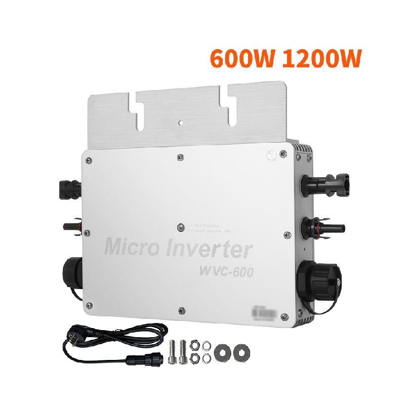 600W 1200W Solar Grid Tie Micro Inverter MPPT DC 22-50V to AC 220V/110V Waterproof IP65 Converter for Household Image 1