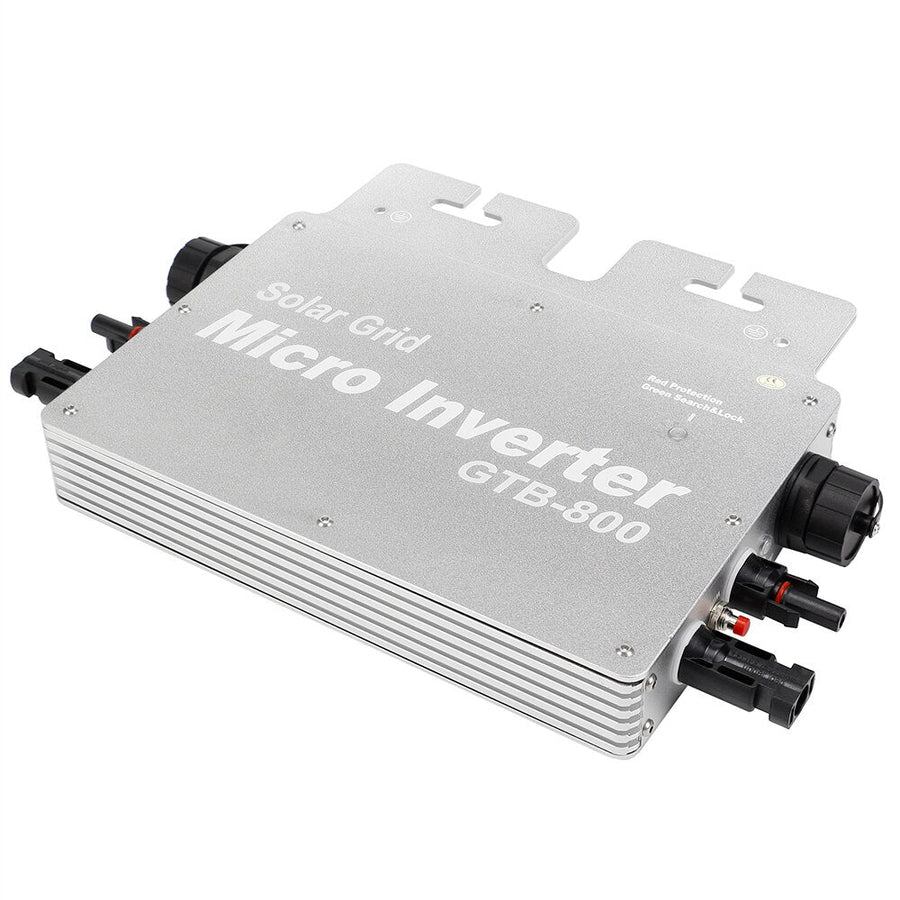 600W Grid Tie Micro Solar Inverter With Wifi Function Network Connection IP65 Waterproof 110V 230V Silver Image 1