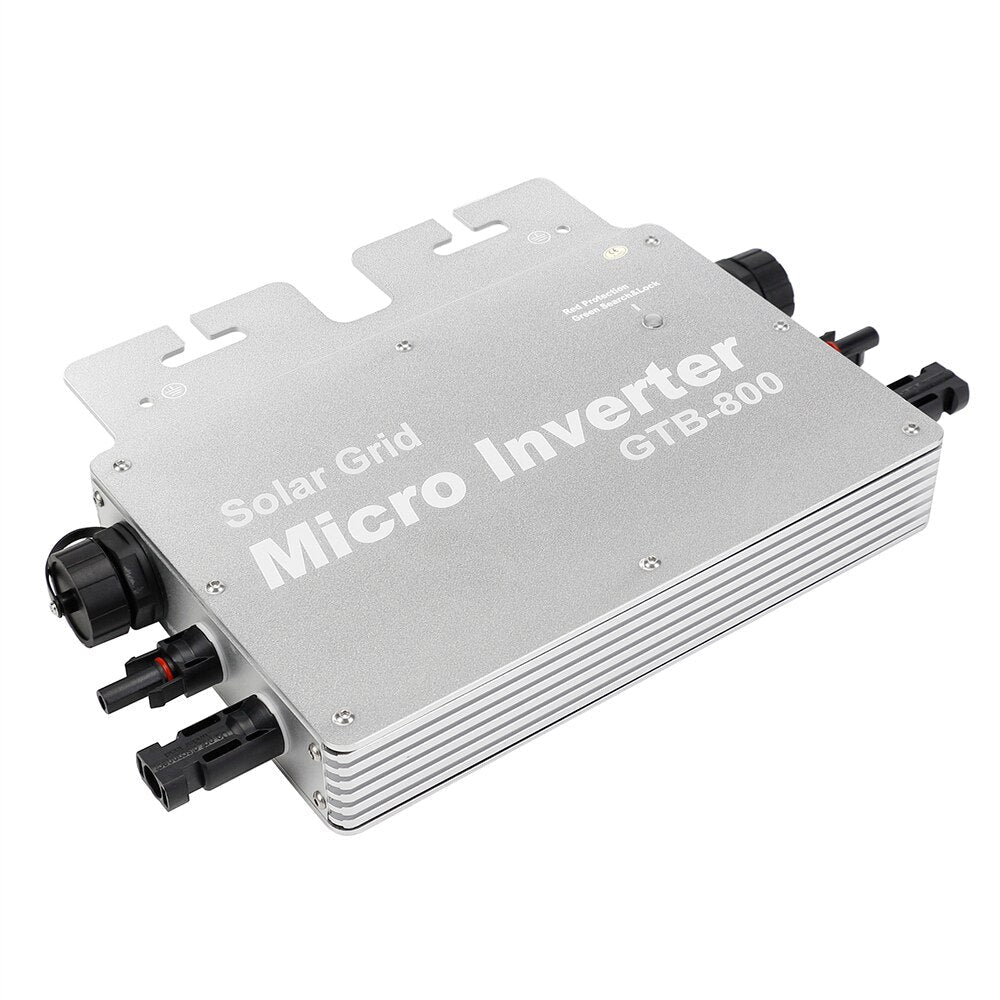 600W Grid Tie Micro Solar Inverter With Wifi Function Network Connection IP65 Waterproof 110V 230V Silver Image 2