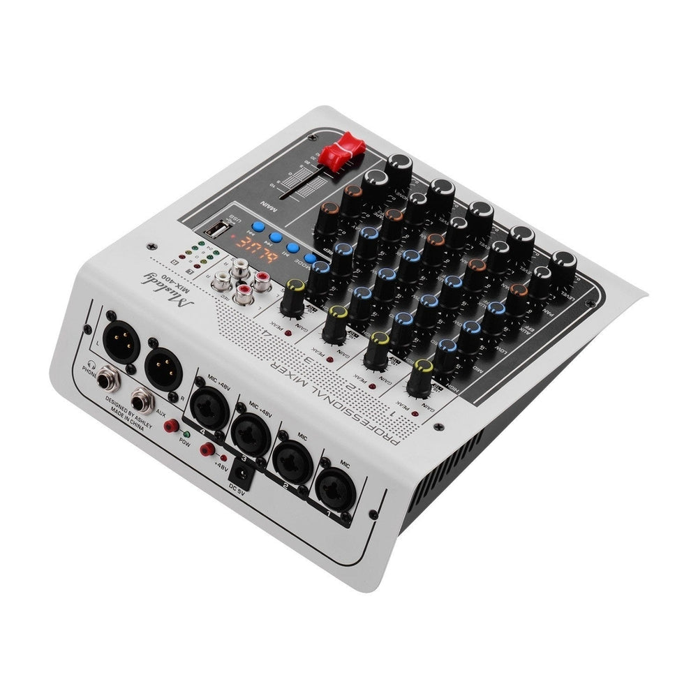 6-Channel Audio Mixer Mixing Console Image 2