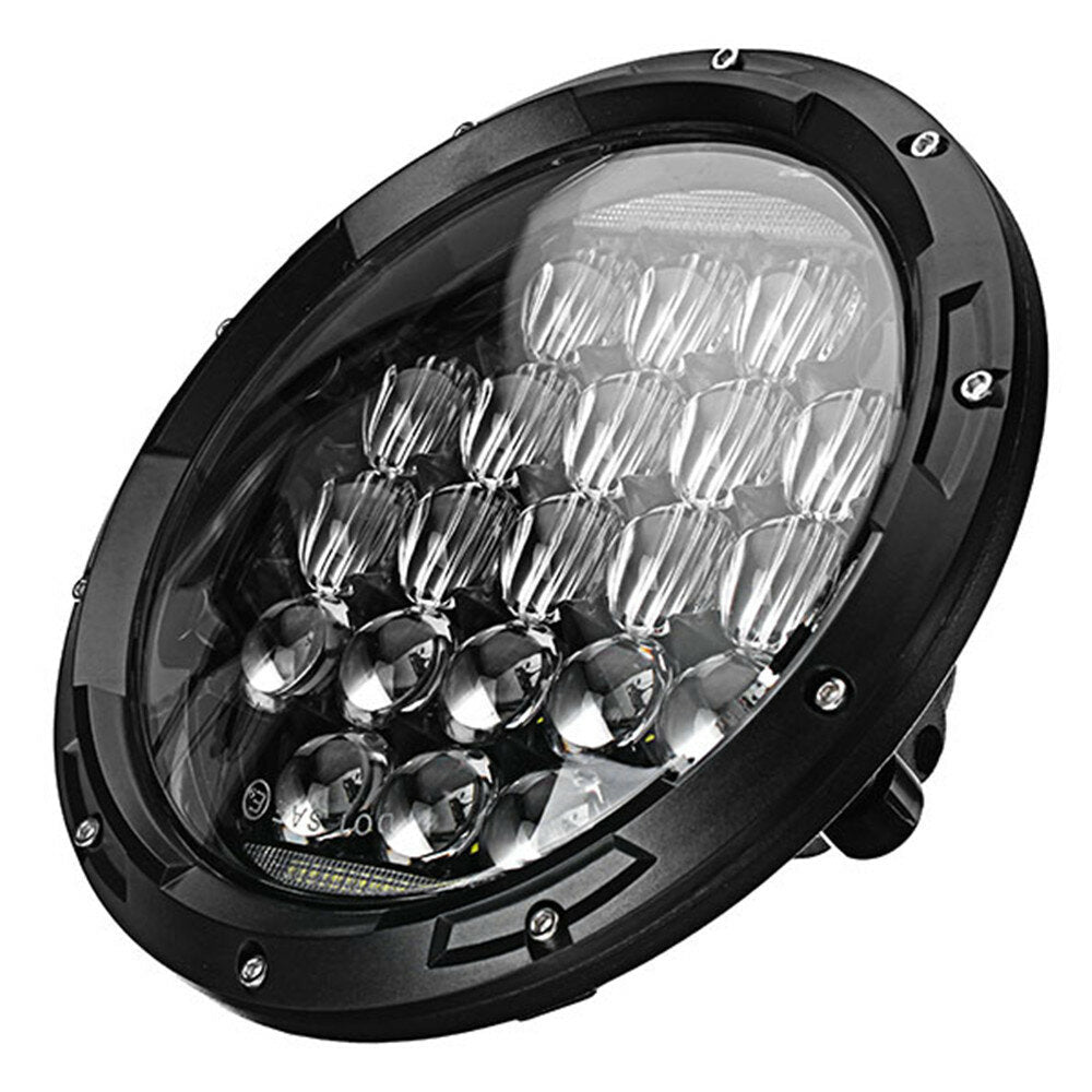 7 Inch 75W 6500K Motorcycle Stainless LED Headlights 5D Lens High/Low Beam Waterproof IP67 Image 2