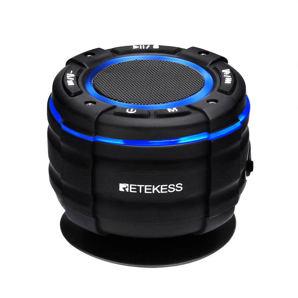 87-108MHz FM Radio bluetooth IP67 Waterproof Speaker LED Light Music Player for Dancing Sing Outdoor Image 2