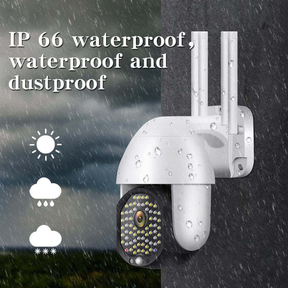 68 LED 5X Zoom HD 2MP IP Security Camera WiFi Wireless Two-way Audio Outdoor Waterproof Night Vision ONVIF Image 2