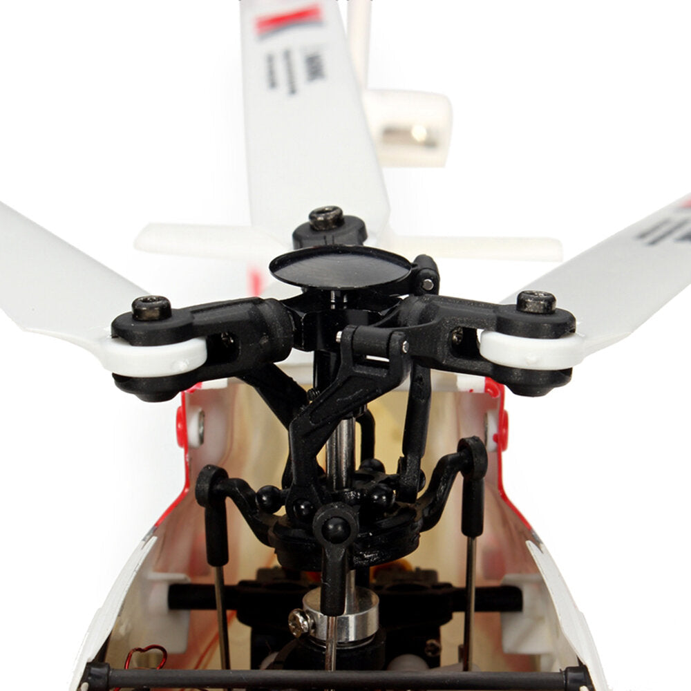 6CH Brushless 3D6G System AS350 Scale RC Helicopter Compatible with FUTAB-A S-FHSS 4PCS 3.7V 500MAH Lipo Battery Image 6