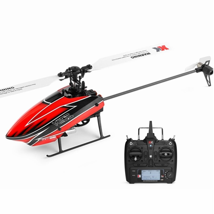 6CH Brushless 3D6G System RC Helicopter RTF Mode 2 Compatible with FUTABA S-FHSS Image 1