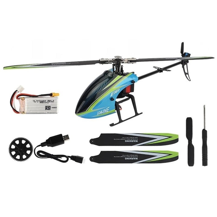 6CH Dual Brushless 3D6G System Flybarless RC Helicopter BNF Compatible with FUTABA S-FHSS Image 4
