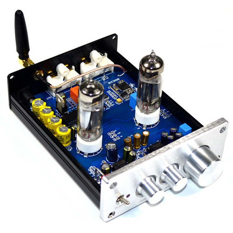 6J5 Tube Tone Preamp bluetooth 5.0 APTXs Machine Power Amplifier Image 2