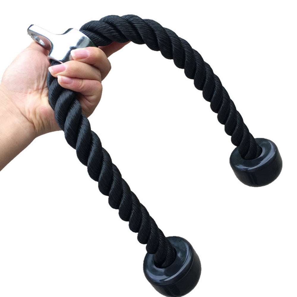 7PCS/SET Tricep Bicep Pull Rope Cable Muscle Strength Training Attachment Home Gym Exercise Image 2