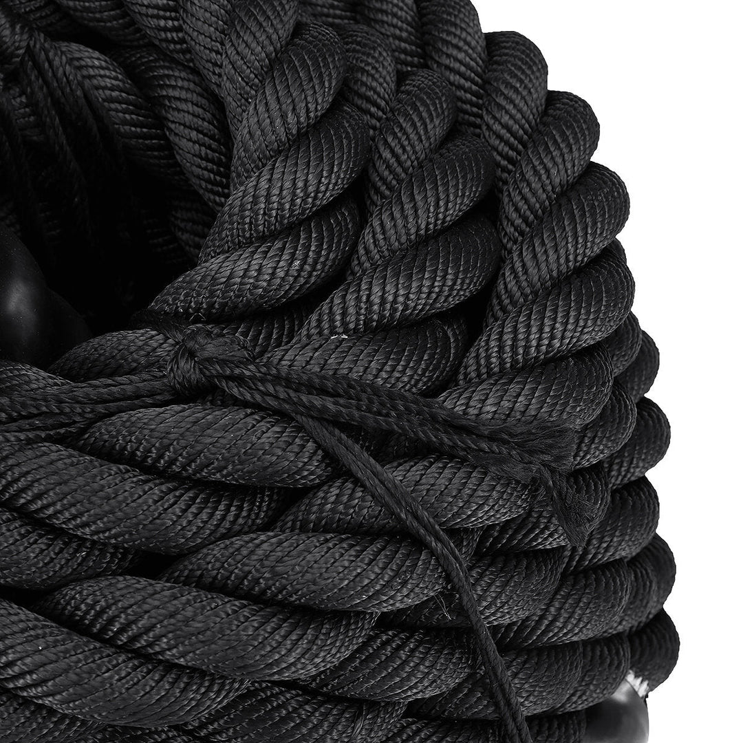 9/12/15m Battle Rope Strength Training Undulation Rope Exercise Tools Home Gym Fitness Equipment Image 3