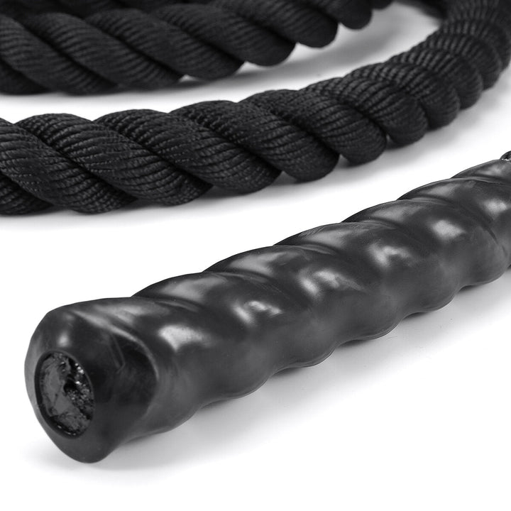 9/12/15m Battle Rope Strength Training Undulation Rope Exercise Tools Home Gym Fitness Equipment Image 4
