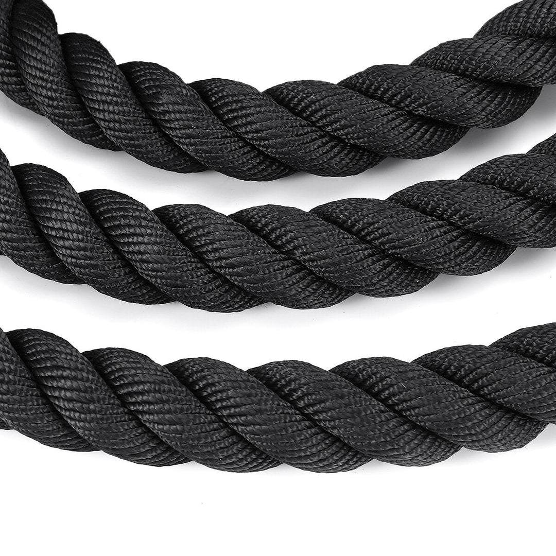 9/12/15m Battle Rope Strength Training Undulation Rope Exercise Tools Home Gym Fitness Equipment Image 4