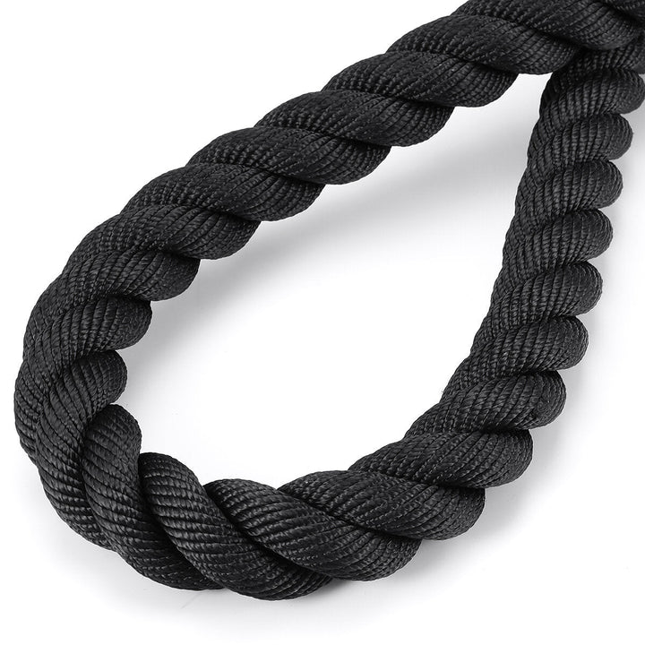 9/12/15m Battle Rope Strength Training Undulation Rope Exercise Tools Home Gym Fitness Equipment Image 6