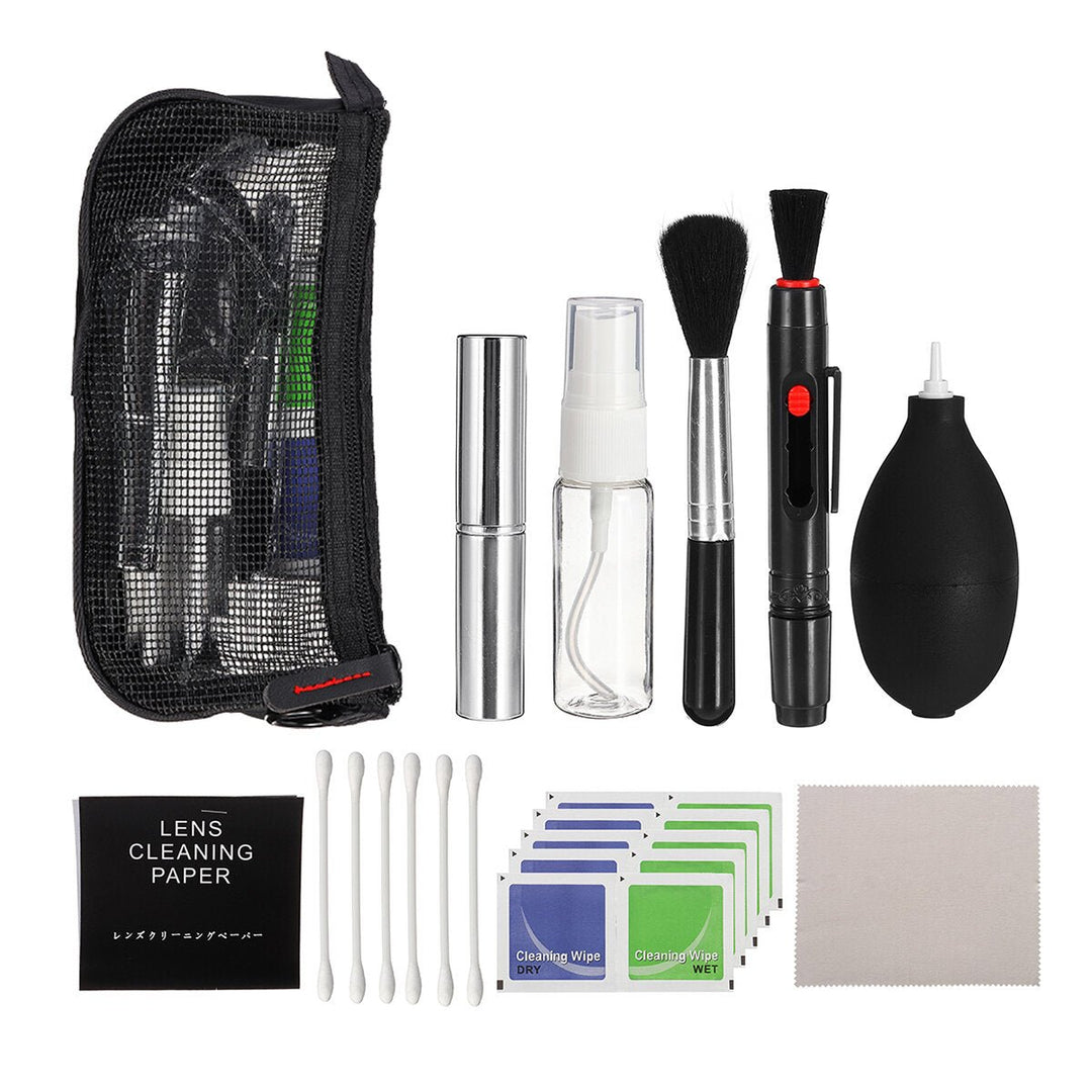 9 In 1 Universal Camera Lens Cleaning Kit Camera Cleaning Accessories for Camera Phone PC Image 1