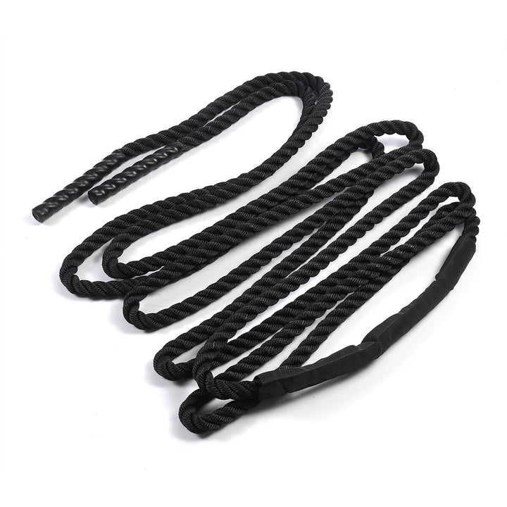 9M Length Fitness Battle Rope Heavy Jump Rope Weighted Battle Skipping Ropes Retainer Gym Exercise Tools Image 3