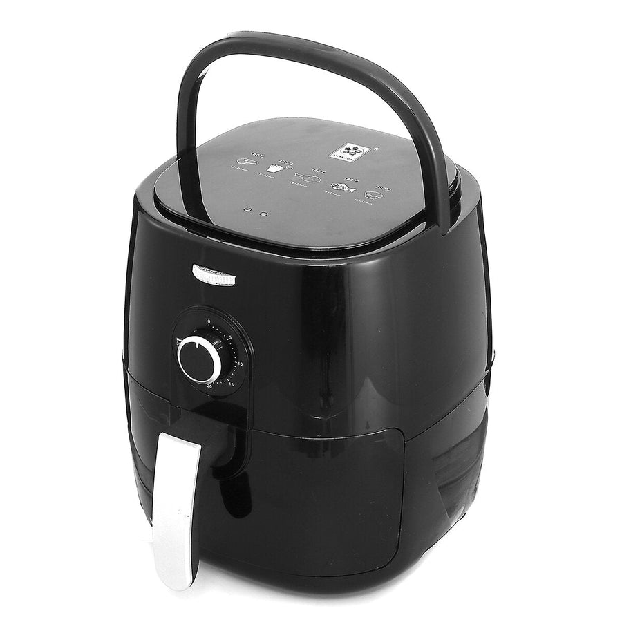 Air Fryer 5/2.5L Large Capacity 1350W Electric Hot Air Fryers Oven Oilless Cooker 360Cycle Heating Nonstick Basket Image 1