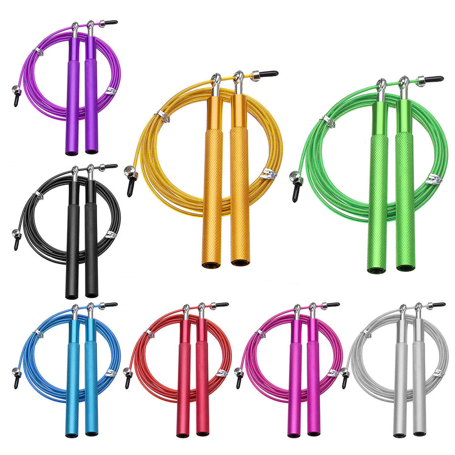 Aluminum Speed Rope Jumping Sports Fitness Exercise Skipping Rope Cardio Cable Image 1