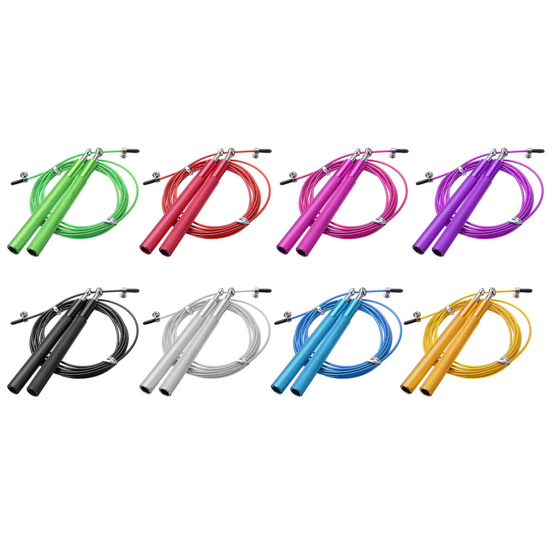 Aluminum Speed Rope Jumping Sports Fitness Exercise Skipping Rope Cardio Cable Image 3