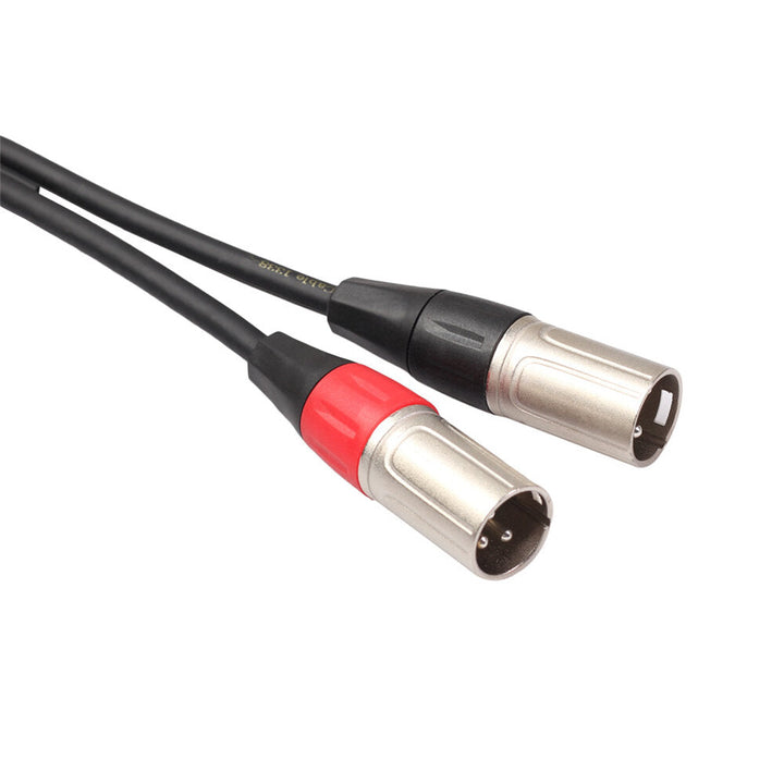 Audio Cable Dual RCA Male to Dual XLR Male 1.8/3m Microphone Tuning Balance Line Image 3