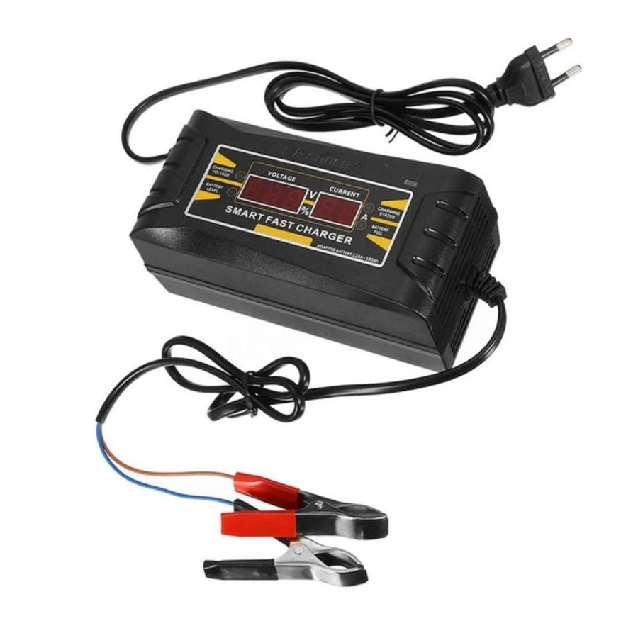 Automobile Lead-acid Battery Intelligent Quick Charger With Display Image 1