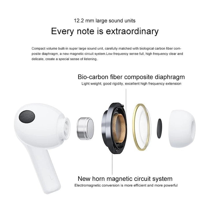 bluetooth 5.2 Earphone DeepX 2.0 Stereo Game Low Latency Noise Cancellation Mic Headphone Earbuds Image 4