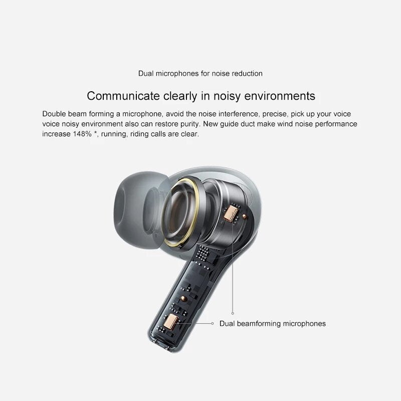 bluetooth 5.2 Earphone DeepX 2.0 Stereo Game Low Latency Noise Cancellation Mic Headphone Earbuds Image 7