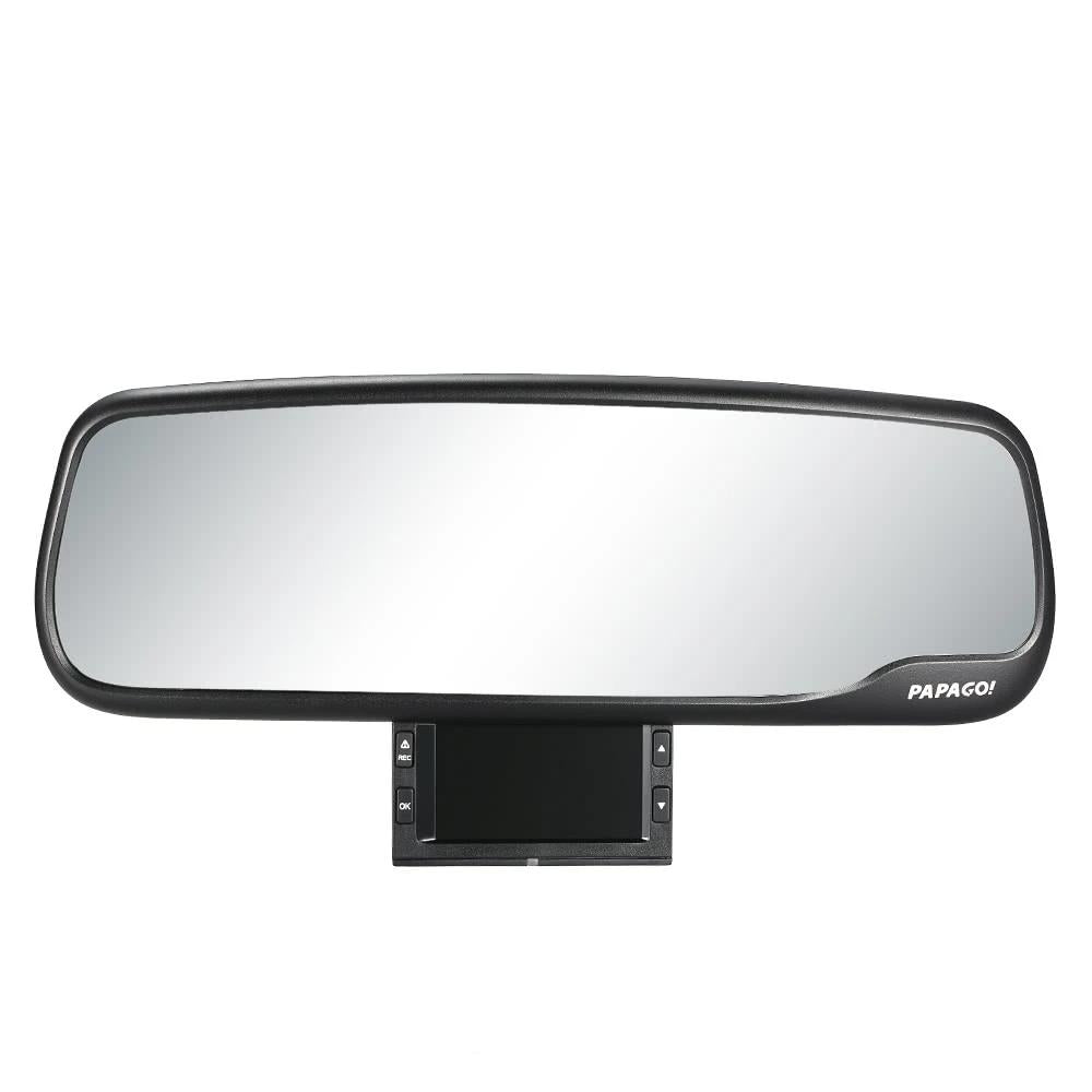 Car DVR 1080P 2.7 Screen 135 Degree Angle rearview mirror Video Recorder Image 2