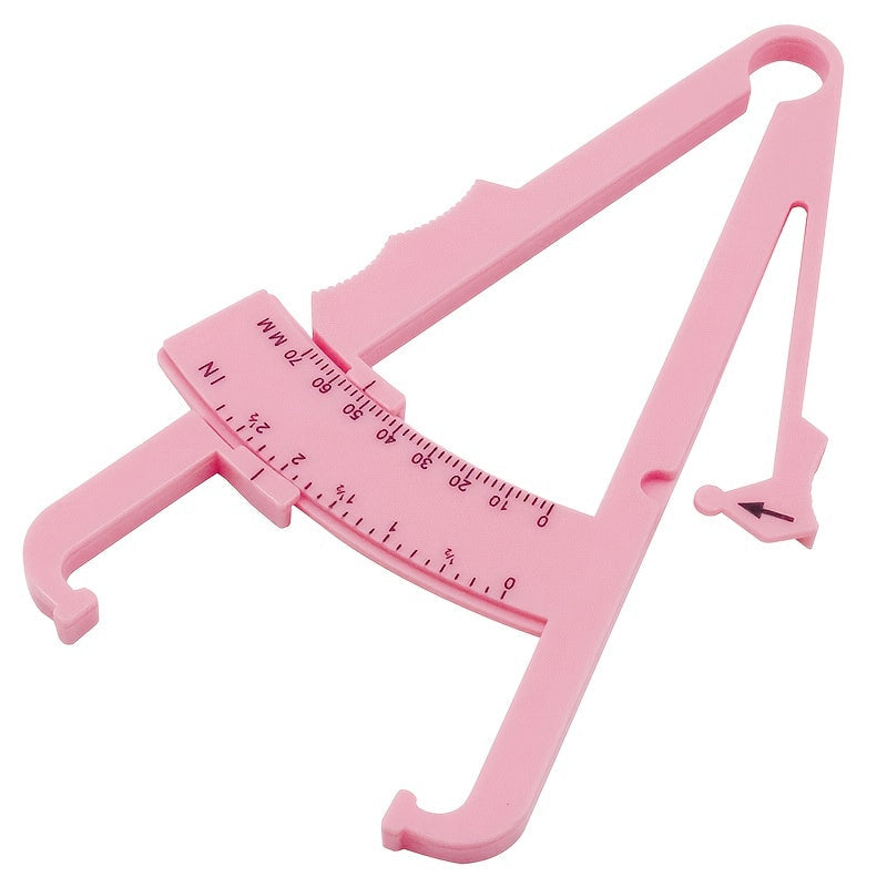 Body Fat Caliper - Handheld BMI Measurement Device 0-70MM Testing Range Image 2