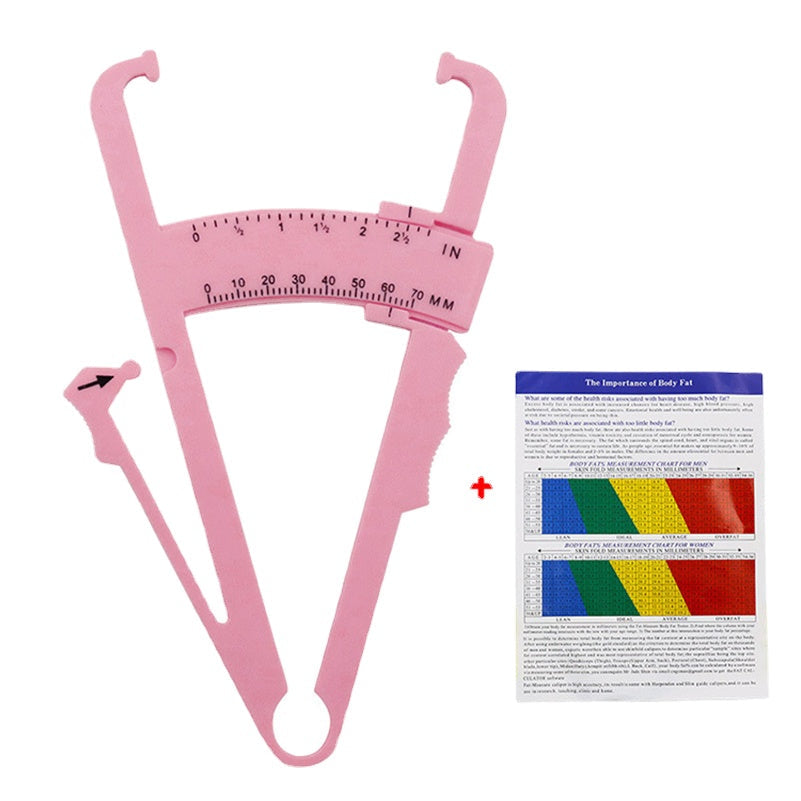 Body Fat Caliper - Handheld BMI Measurement Device 0-70MM Testing Range Image 6