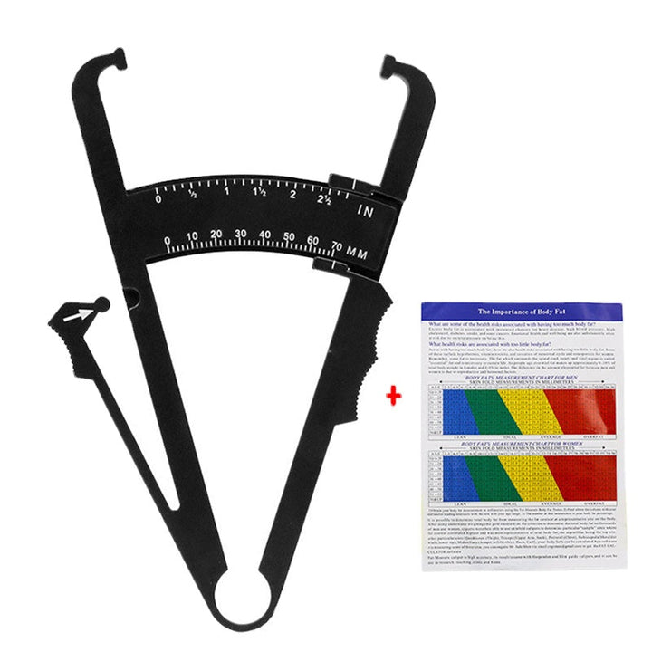 Body Fat Caliper - Handheld BMI Measurement Device 0-70MM Testing Range Image 8