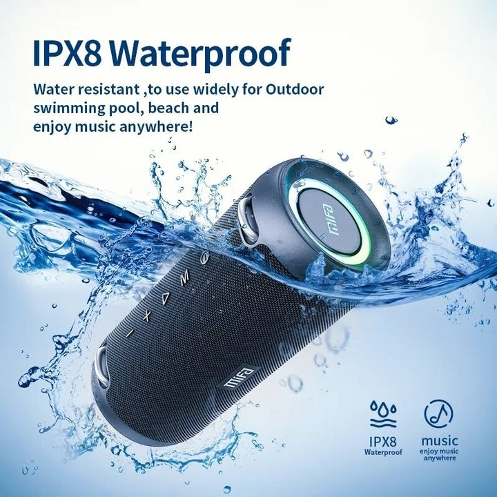 Bluetooth Speaker 60W Output Power bluetooth Speaker with Class D Amplifier Excellent Bass Performace Hifi IPX8 Image 3