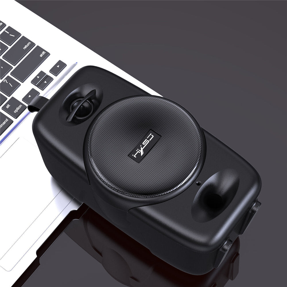 Bluetooth Speaker BT 5.0 Desktop Wireless Stereo Surround Sound HiFi Speaker Subwoofer Built-in 2000mAh Battery Support Image 2
