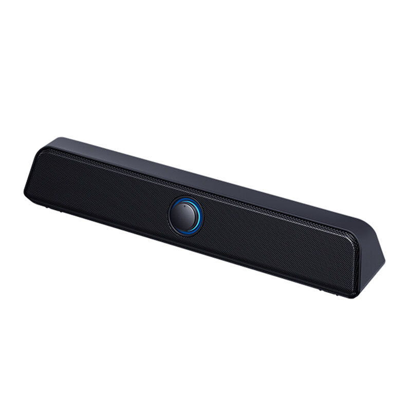 Bluetooth Speaker Dual Drivers Bass Stereo Sound Bar USB 6W Power 3.5mm AUX Home Surround SoundBar Speaker for PC Image 1