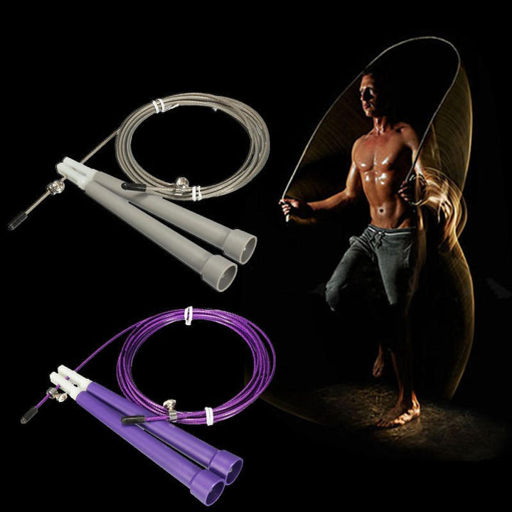Cable Steel Speed Wire Skipping Adjustable Rope Skipping Fitness Sport Exercise Cardio Rope Jumping Image 3
