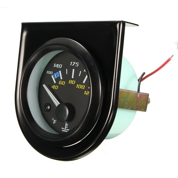Car Water Temperature Gauge 2 Inch for 12 Volt System Universal Image 2