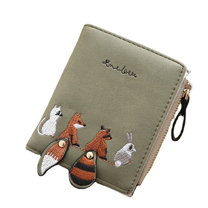 Cartoon Cute Lovely Bi-fold Small Wallet Purse Card Holder For Women Image 9