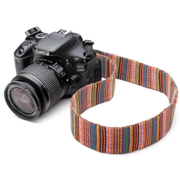 Color Neck Shoulder Strap For DSLR Nikon Canon And Other Camera Image 1