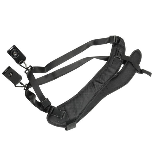 Double Shoulder Neck Strap With Sling Belt For Digital SLR DSLR Camera Image 2