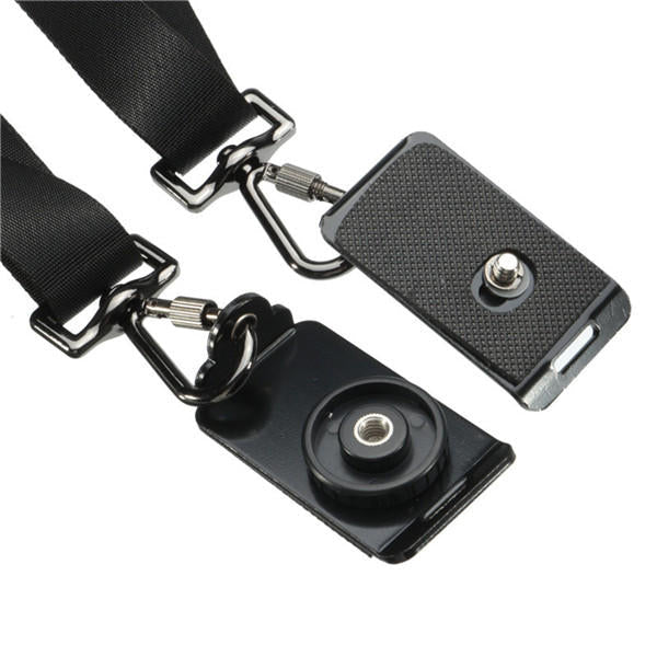 Double Shoulder Neck Strap With Sling Belt For Digital SLR DSLR Camera Image 4