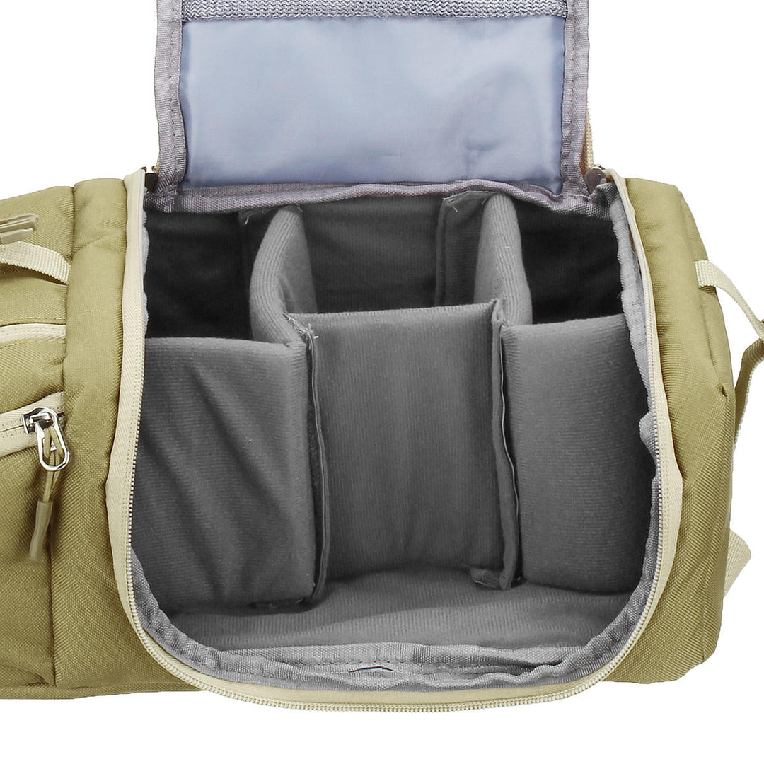 DSLR Camera Sling Cross Bag Case Soft Padded Backpack Waterproof Storage Bag Image 9
