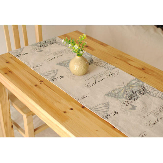 England Style Cotton Linen Tableware Mat Table Runner Tablecloth Desk Cover Heat Insulation Bowl Pad Image 2