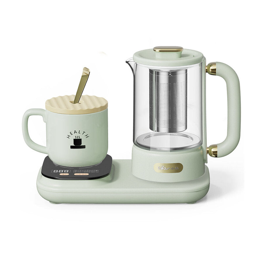 Electric Kettle 600W 600ml Tea Kettle Hot Water Boiler with Teacup Insulation Image 1