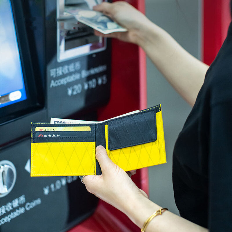 Folding Travel Wallet Short Women/Men Mini XPAC Waterproof Ultralight Portable Coins Purse Card Bag Image 2